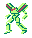 V